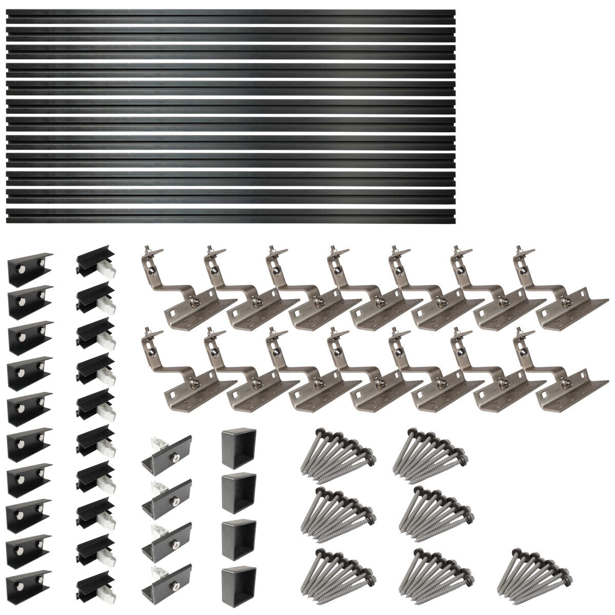 WATTSTUNDE® Roof Mounting Set for 6 Modules
